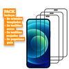 Protector Pantalla Completa Pack De 3 Unidades Para Apple Iphone 12 | 12 Pro - Librephonia