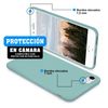 Funda Silicona Para Apple Iphone 7 / 8 / Se 2020 Azul Mar - Librephonia