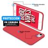 Funda Silicona Para Apple Iphone 7 / 8 / Se 2020 Frambuesa - Librephonia