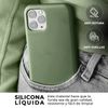 Funda Silicona Para Apple Iphone 11 Pro Max Verde Pino | Librephonia