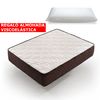 Colchon Viscoelástico + Regalo 2 Almohadas Viscoelasticas 70 Cm Descansin | 135 X 180 | Ideal Para Personas Con Dolores De Espalda | Alta Firmeza | Efecto Nube