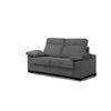 Sofa Cama Italiano | Sistema Apertura Italiana | 3 Plazas | Color Tapizado Gris Oscuro | Colchon 140x190
