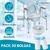 Bolsas Inodoro  Desechables Con Almohadillas Y Asas | Pack 50