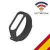 Actecom Correa De Repuesto Compatible Con Xiaomi Mi Smart Band 6 / 7 Recambio Silicona Suave Flexible Pulsera Brazalete Gris