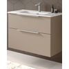 Mueble De Baño Suspendido Con Lavabo Cerámico, 2 Cajones Con Cierre  Amortiguado Y Organizador, 100 Cm - Island Mate Tirador Cromo Brillo con  Ofertas en Carrefour