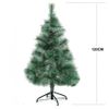 Árbol De Navidad 120cm 1.2m Pino Artificial Decoración Navideña Ramas Verdes Con Efecto Nieve Con Pie Metálico