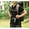 Mochila De Senderismo Para Viajes Montañismo Escalada Camping Trekking 70l Macuto Impermeable Negro.