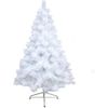 Árbol De Navidad 120cm 1.2m Pino Artificial Decoración Navideña Blanco