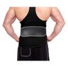 Cinturón Lumbar Para Ejercicio Musculación Levantamiento De Pesas De Cuero Acolchado Gym Talla: L Cintura 90cm A 115cm Fitness