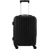 Maleta Equipaje De Mano Cabina Rígida Ligera Con 4 Ruedas, 55cm (negro)