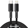 Cable Magnético Carga Rápida 20w Pd 2.4a Usb-c - Ios Baseus 100 Cm Gift4me Compatible Con Movil Apple Negro