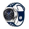 Correa Deportiva Gift4me Compatible Con Reloj Garmin Vivomove Azul Oscuro / Blanco