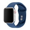 Correa Silicona Liquida Gift4me Compatible Con Reloj Apple Watch Series 3 - 42mm Azul Oscuro