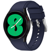 Correa Silicona Liquida Con Hebilla Gift4me Compatible Con Reloj Samsung Galaxy Watch4 Bluetooth 44mm Azul Oscuro