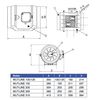 Extractor De Aire En Línea Para Conducto Circular / Tubular De 150 Mm, Silencioso Mut-line