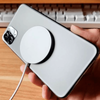 Cargador Inalámbrico Carga Rápida Gift4me Compatible Con Movil Apple Iphone 13 - Blanco