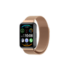 Correa Milanesa Con Cierre Magnético Gift4me Compatible Con Reloj Huawei Watch Fit 2 Active - Oro Rosado