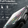 Funda Protectora Con Vidrio Gift4me Compatible Con Reloj Apple Watch Se (2022) 40mm - Transparente / Negro