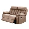 Sofá Madrid Deluxe 2p Reclinable/reposapiés Elevable Beige 101x152x97 Cm