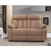 Sofá Madrid Deluxe 2p Reclinable/reposapiés Elevable Beige 101x152x97 Cm