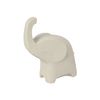 Figura Decorativa Elefante Blanco 20x16x8cm