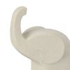 Figura Decorativa Elefante Blanco 20x16x8cm