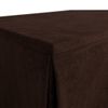 Ropa De Camilla, Tela Antimanchas Color  22 Marron. 160 X 80 X  72 Alto