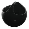 Cesta Spirella "bowl" De Poliestirol En Color Negro 10,5 X 10,5 X 9,5 Cm