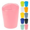 Cubo De Basura Spirella   Move 5l Rosa Efecto Helado