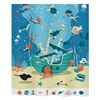 Cortina De Ducha Pirates - Spirella -poliester 180 X 200 Cm Multicolor