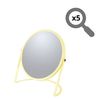 Accesorios Akira Mate Mirror Yellow Spirella