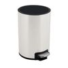 Cubo De Basura Spirella Stepbin Riku 5l Blanco Mate