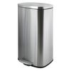 Cubo Basura De Acero Inox. C/pedal Spirella"akira"50l 42,7x29,7x64,3gris