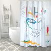 Cortina De Baño Face100% Poliester - 180x200