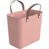 Bolsa De Mano De Plástico Rotho Albula 25l Rosa 100% Reciclable