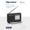 Radio Multibanda Am / Fm / Sw, Toma De Auriculares, Portátil, Ligera Negro  Roadstar Tra-2989