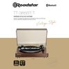 Tocadiscos De Vinilo, Velocidades 33 45 78 Rpm, Bluetooth, Salida Audio Rca, Autoparada Madera  Roadstar Tt385btt