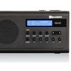 Radio Portátil Digital Dab/dab+/fm, Funciona A Red / Pilas, Toma De Auriculares, Pequeña Ligera Negro  Roadstar Tra-300d+bk