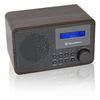 Radio Portátil Digital Vintage Dab/ Dab+/ Fm, Conectado A La Red O A Pilas, Despertador Dual Madera  Roadstar Hra-700d+/wd