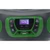 Radio Cd Player Portátil Digital Fm Pll, Reproductor Cd-mp3 Usb Stereo, Aux-in Toma Auriculares Verde  Roadstar Cdr-365u/gr