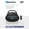 Radio Portátil Dab Dab+ Fm, Reproductor Cd, Mp3, Cassette, Usb, Aux-in, Mando A Distancia Negro  Roadstar Rcr-779d+/bk