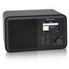 Radio Internet Wi-fi Y Digital Dab/ Dab+/ Fm, Bluetooth, Usb, Mando A Distancia, Despertador Negro  Roadstar Ir-390d+bt/bk