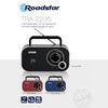 Radio Portátil Fm Analógica Funciona A Red /pilas, Toma Auriculares, Transistor Pequeño Ligero Azul  Roadstar Tra-2235bl