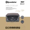 Radio Portátil Vintage Digital Dab/dab+/fm Bluetooth Usb Stereo Aux-in, Despertador Alarma Dual Madera  Roadstar Hra-270d+bt