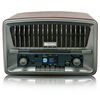 Radio Cd Portátil Vintage Digital Dab/dab+/fm Reproductor Cd-mp3 Bluetooth Usb, Mando Distancia Madera  Roadstar Hra-270cd-mp3cd+bt