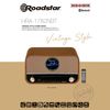 Equipo Música Vintage Radio Digital Fm, Reproductor Cd-mp3, Bluetooth, Usb, Mando A Distancia Madera  Roadstar Hra-1782nbt