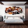 Cuadros Modernos | Lienzo Decorativo | Abstractos Arte Picasso Guernica | 5 Piezas 200x100cm Xxl - Dekoarte