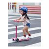 Mini Patinete Led Deluxe - Rosa