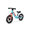 Bicicleta Sin Pedales Micro Balance Dino 3d Azul Cielo Y Naranja - Cuadro De Magnesio Y Ruedas De Eva