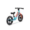 Bicicleta Sin Pedales Micro Balance Dino 3d Azul Cielo Y Naranja - Cuadro De Magnesio Y Ruedas De Eva